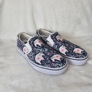 Groove Bags Womens Shoe Size 10W Elephant‎ Slip On Sneaker Slides Novelty Fun